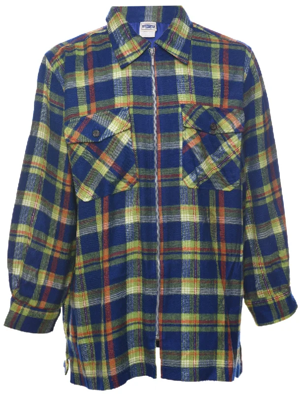 Essential Style Checked Shirt - L