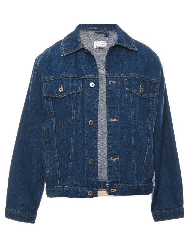 Dark Wash 1990s Denim Jacket - S