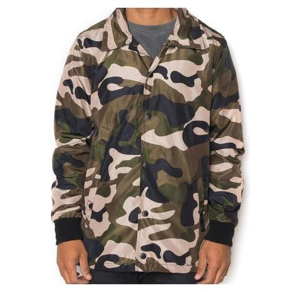 WEIV Olive Camo Coach's Jacket