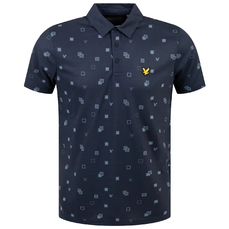 Eagle Polka Polo Dark Navy - AW23