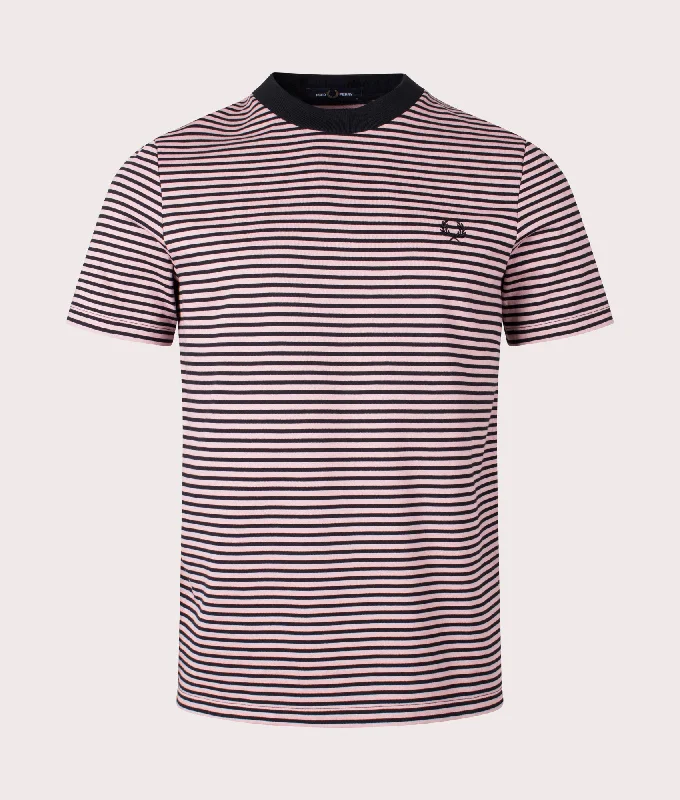 Fine Stripe Heavy Weight T-Shirt