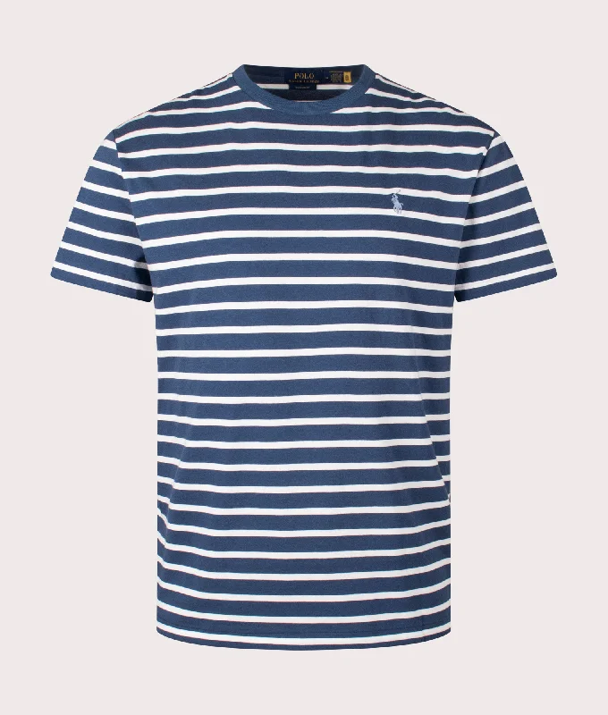 Classic Fit Striped Jersey T-Shirt