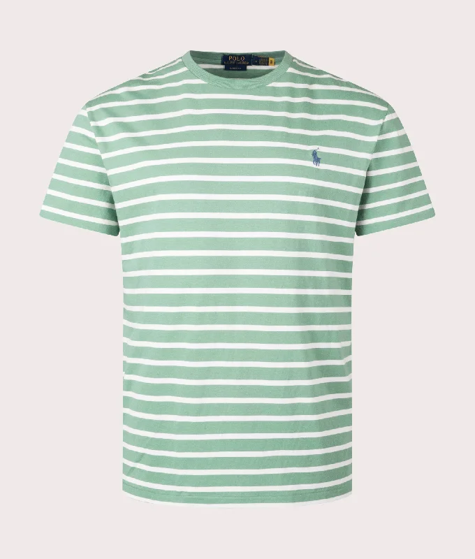 Classic Fit Striped Jersey T-Shirt