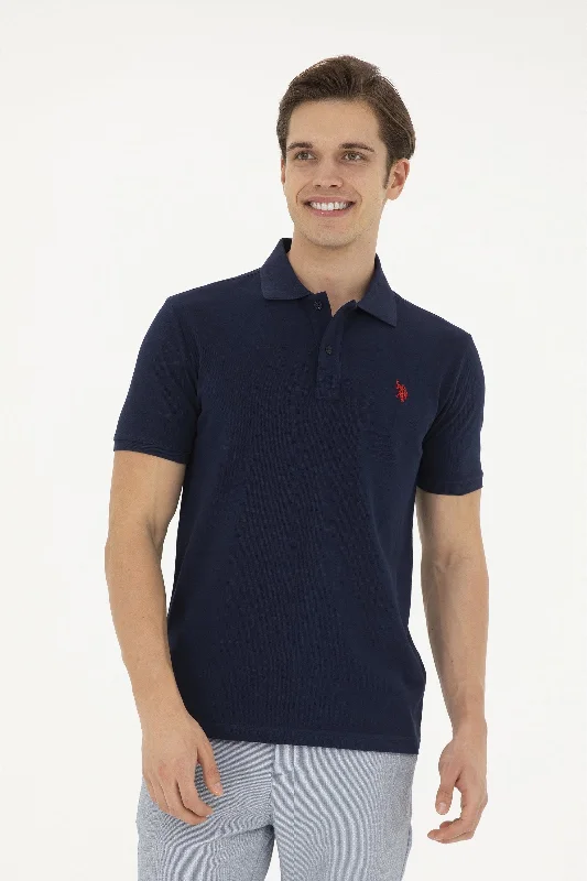 T-SHIRT BASIC GTP04 Bleu Marine-1792406VR033