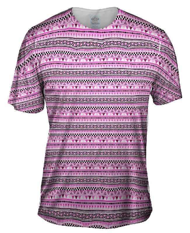 Tribal Pink Aztec Warrior